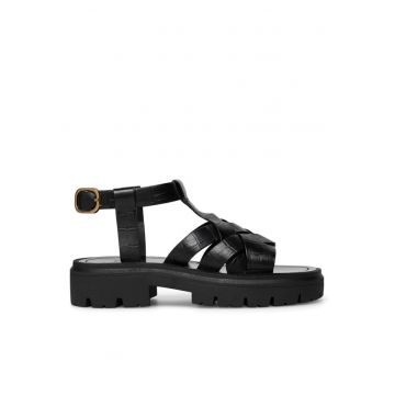 Sandale dama -  590558840267139 - Piele naturala - Negru