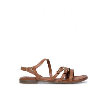 Sandale dama -  590558846282838 - Piele naturala - Maro