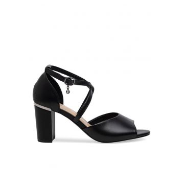 Sandale dama -  590558848299435 - Piele naturala - Negru