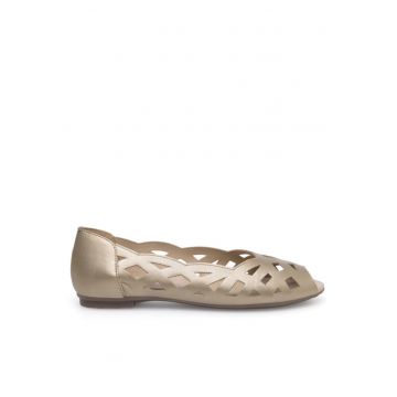 Sandale dama -  590558857440838 - Piele naturala - Auriu