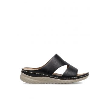 Sandale dama -  590558859987639 - Sintetic - Negru