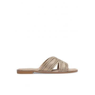 Sandale dama -  590558861171440 - Piele ecologica - Auriu