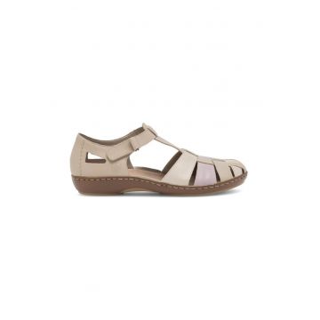 Sandale dama -  590559 - Piele naturala - Bej