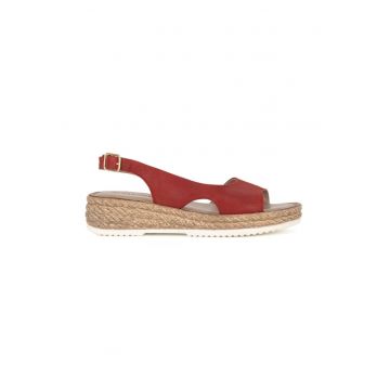 Sandale dama -  590559 - Piele naturala - Rosu
