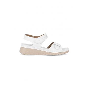 Sandale dama -  590559 - Sintetic - Alb