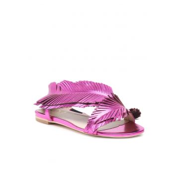 Sandale dama -  302164189 - Roz - Piele naturala -