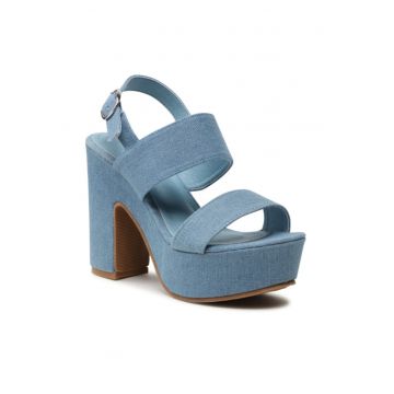 Sandale dama -  302871865 - Albastru - Textil