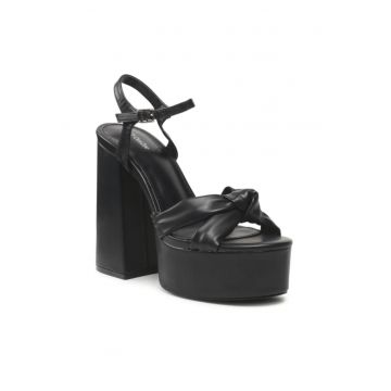 Sandale dama -  302873685 - Negru - Piele ecologica