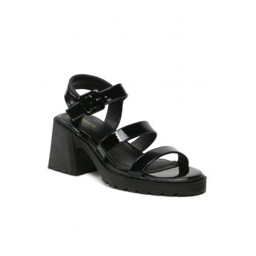 Sandale dama -  302901845 - Negru - Piele ecologica
