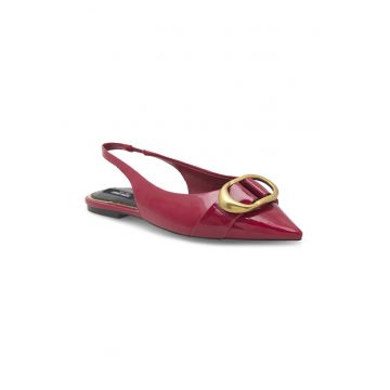 Sandale dama -  468356 - Piele ecologica - Rosu