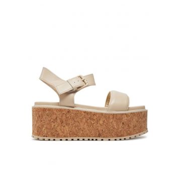 Sandale dama -  590486284493040 - Piele naturala - Bej