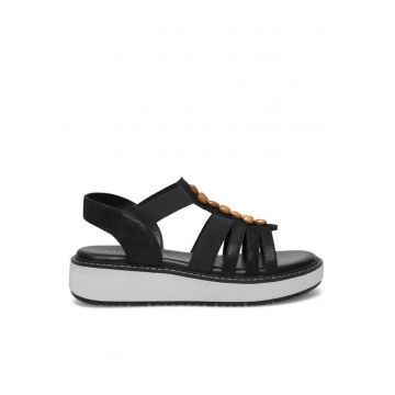 Sandale dama -  590558859445138 - Piele naturala - Negru