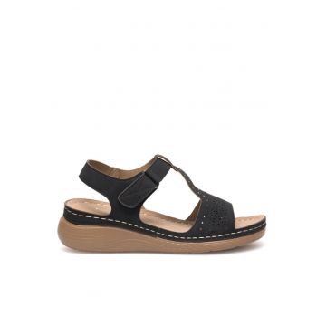 Sandale dama -  590558863722638 - Sintetic - Negru