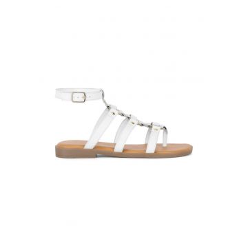 Sandale dama -  590559 - Piele naturala - Alb