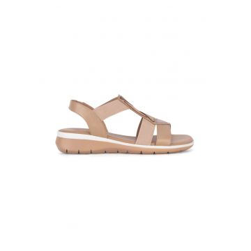 Sandale dama -  590559 - Piele naturala - Bej -