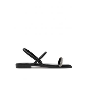 Sandale dama  303569426 - Piele ecologica - Negru