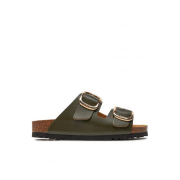 Sandale dama  304142529 - Piele naturala - Kaki