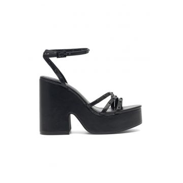 Sandale dama -  590486 - Plastic - Negru -