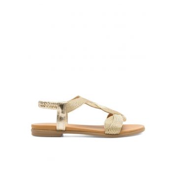 Sandale dama -  590558860328337 - Piele ecologica - Auriu