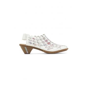 Sandale dama -  590559 - Piele naturala - Alb