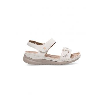 Sandale  pentru femei - model 590559 - sintetic - alb