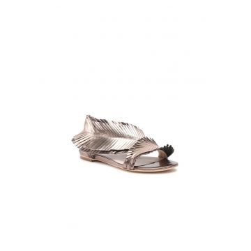 Sandale dama -  302164226 - Auriu - Piele naturala -