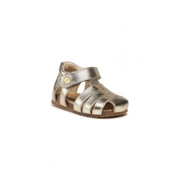 Sandale Fete -  208158787 - Piele naturala - Auriu -