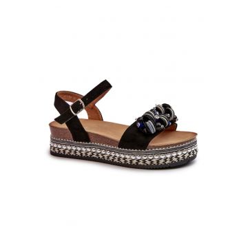 Sandale pentru femei -  BM200234 - Negru