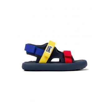 Sandale cu velcro si logo