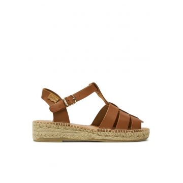 Sandale dama  303680985 - Piele naturala - Maro