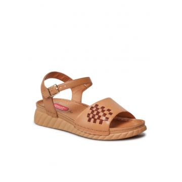 Sandale dama -  5904248692322 - Maro - Piele naturala -
