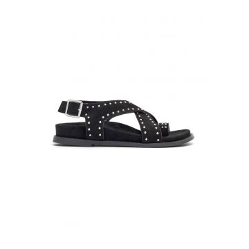 Sandale dama -  590486 - Textil - Negru -