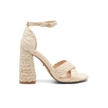 Sandale dama -  590486269738341 - Piele ecologica - Bej