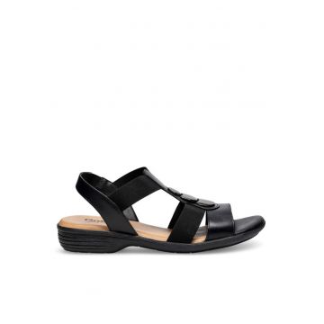 Sandale dama -  590558839480836 - Piele naturala - Negru