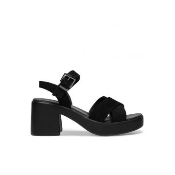 Sandale dama -  590558861877536 - Piele naturala - Negru