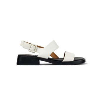Sandale de piele cu toc masiv Dana 20653