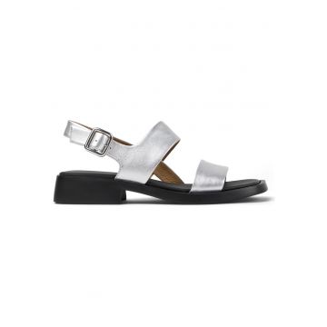 Sandale de piele cu toc masiv Dana 20653