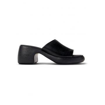 Sandale slip-on cu toc masiv Thelma