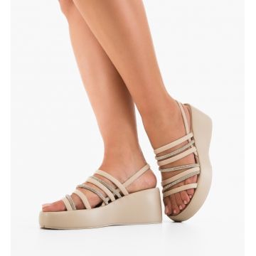 Platforme dama Popry Bej 2