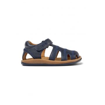 Sandale fisherman de piele cu velcro