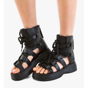 Sandale dama Theo Negre