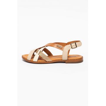 Sandale slingback de piele Algar