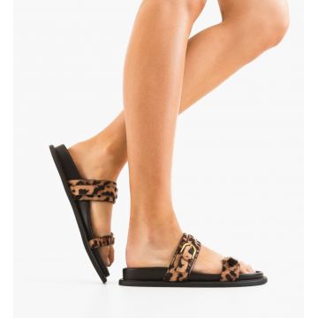 Papuci dama Meka Print