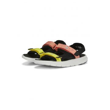 Sandale colorblock cu velcro Evolve