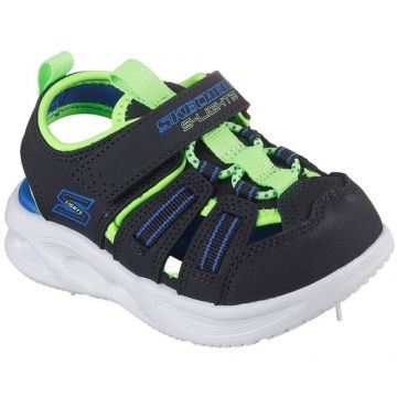 Sandale copii Skechers Sola Glow Sandal-hyp 407033N-BKLM