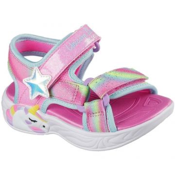Sandale copii Skechers Unicorn Dreams Sanda 303107N-PKMT