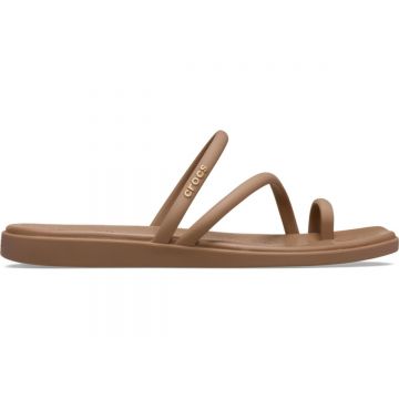 Sandale Crocs Miami Toe Loop Sandal Maro - Milk Chocolate
