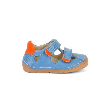 Sandale din piele cu inchidere velcro