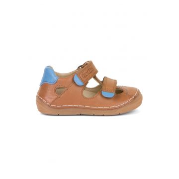 Sandale din piele cu inchidere velcro