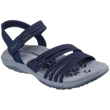 Sandale femei Skechers Reggae Slim - Coffee 163573-NVY
